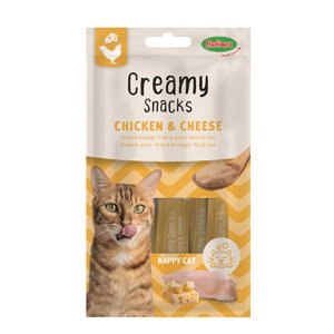 CREAMY CAT POLLO & QUESO 60 gr. (12 udes.)